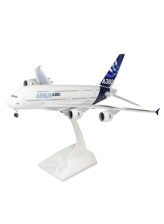 Breatoi Diecast Collectible 1:250 Scale Model Airplane (Airbus A380-30 Cm) - Image 1
